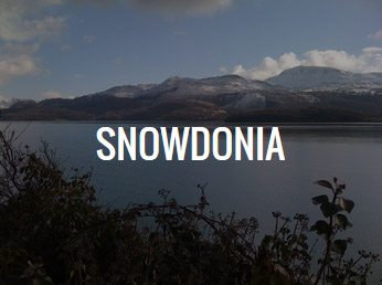 Snowdonia lake and landscape