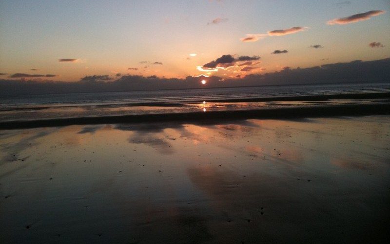 Sunset Over Cardigan Bay