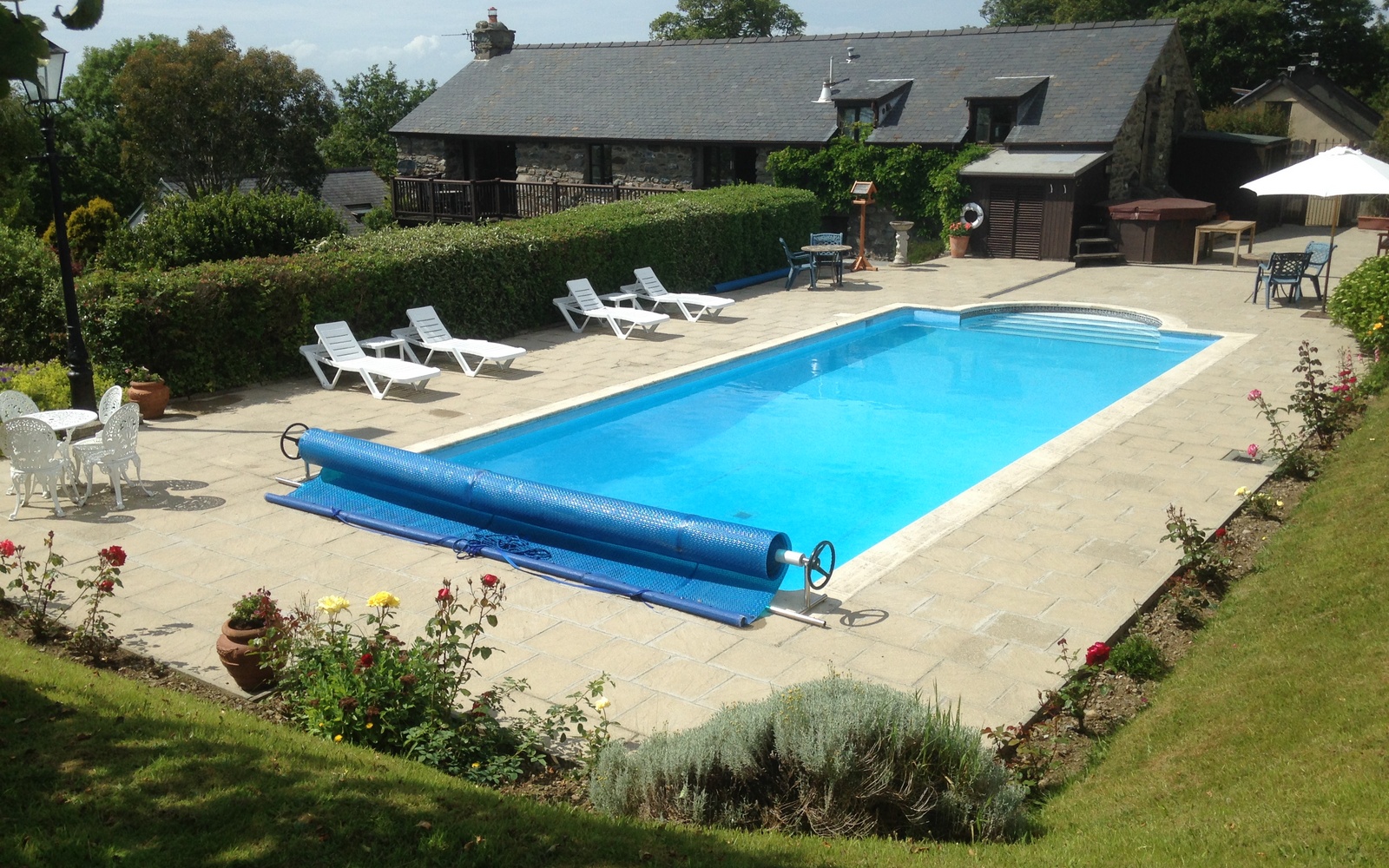 The Old Farm House Swimming Pool Snowdonia
